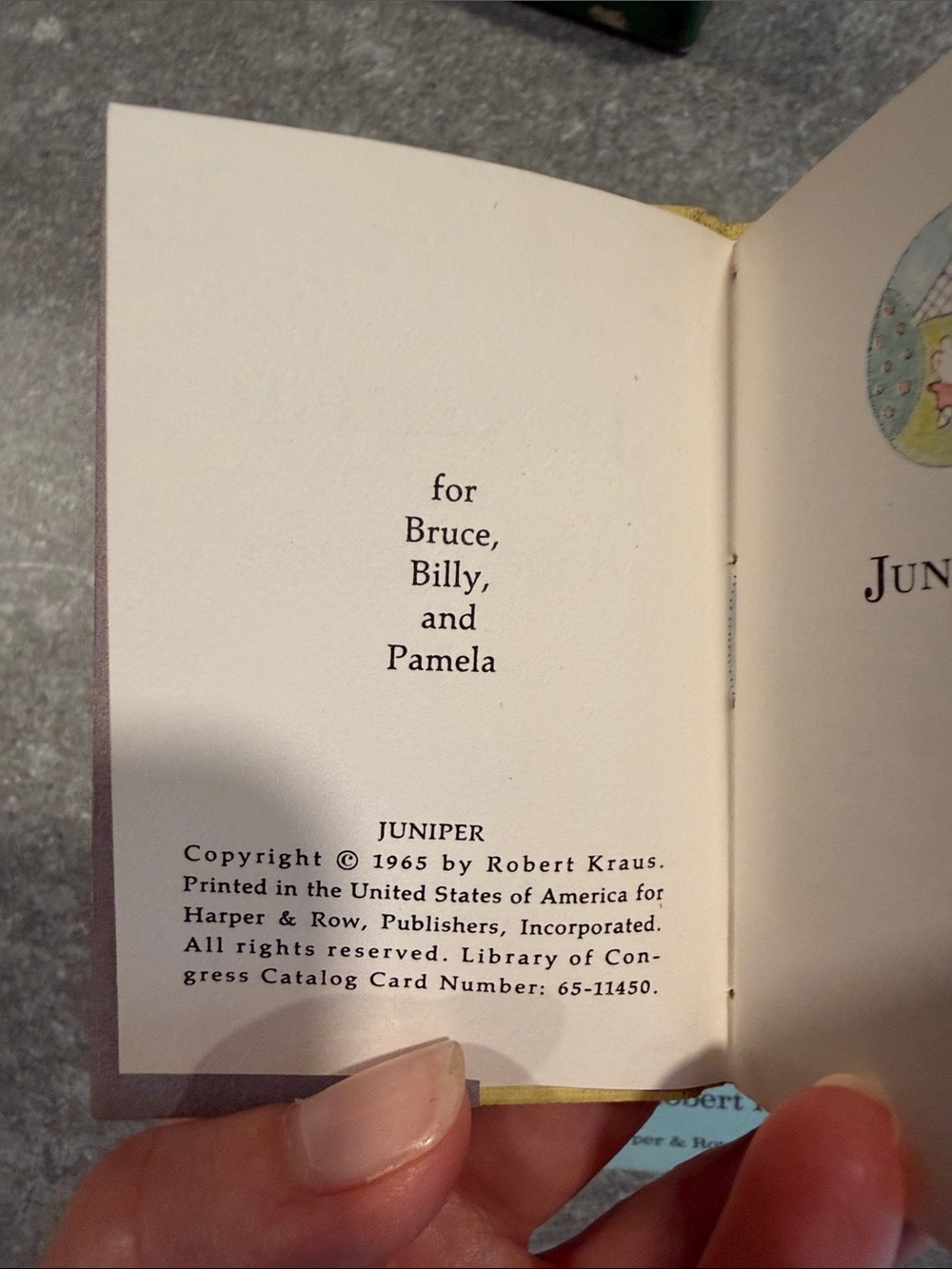 Bunny's Nutshell Library by Robert Kraus (1965, Hardcover) - Picture 5 of 5